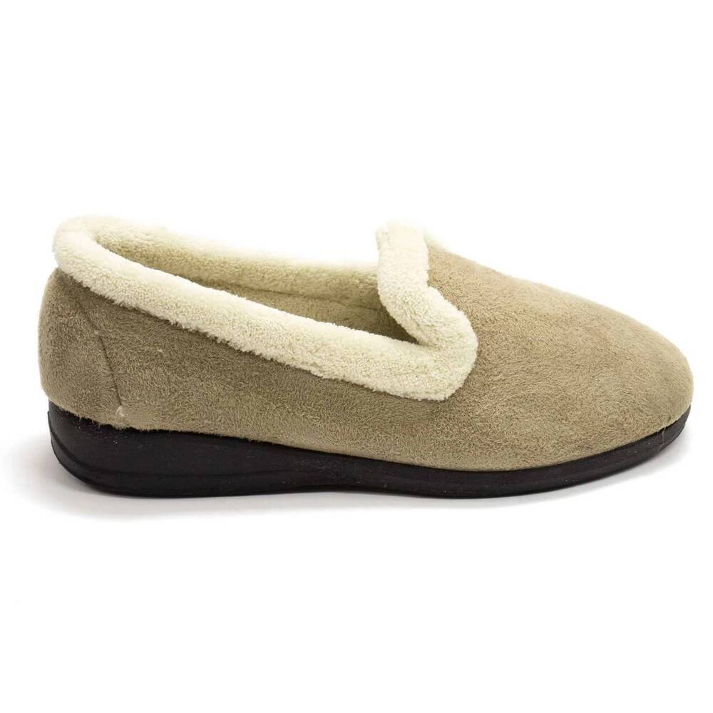 NEW SPRING STEP SHOES women's isla slip on slipper in beige